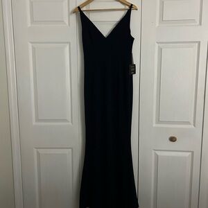 Lulu's Deep Blue Sleeveless Dress